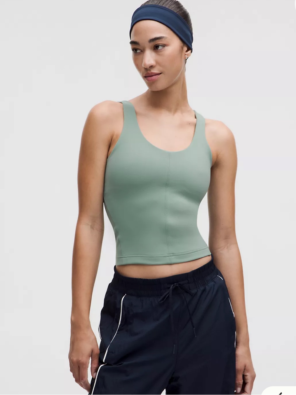 Lululemon - Glow Up Tank Crater Blue